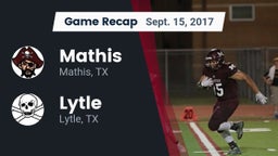 Recap: Mathis  vs. Lytle  2017