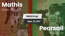 Matchup: Mathis  vs. Pearsall  2017
