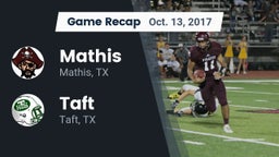 Recap: Mathis  vs. Taft  2017