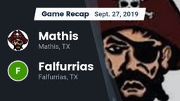 Recap: Mathis  vs. Falfurrias  2019