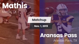 Matchup: Mathis  vs. Aransas Pass  2019