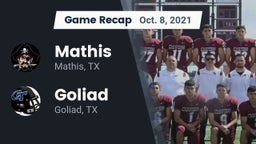 Recap: Mathis  vs. Goliad  2021