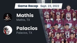 Recap: Mathis  vs. Palacios  2022