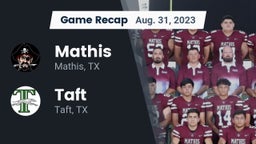Recap: Mathis  vs. Taft  2023