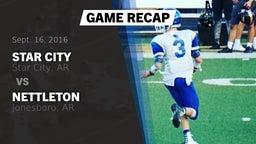 Recap: Star City  vs. Nettleton  2016