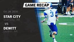 Recap: Star City  vs. DeWitt  2016