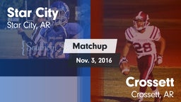 Matchup: Star City High vs. Crossett  2016