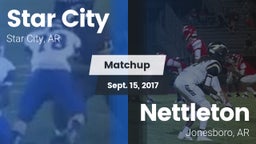 Matchup: Star City High vs. Nettleton  2017
