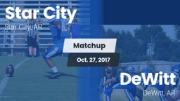 Matchup: Star City High vs. DeWitt  2017