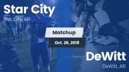 Matchup: Star City High vs. DeWitt  2018