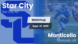 Matchup: Star City High vs. Monticello  2019