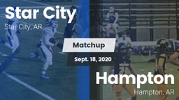 Matchup: Star City High vs. Hampton  2020