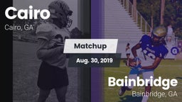Matchup: Cairo  vs. Bainbridge  2019