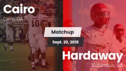 Matchup: Cairo  vs. Hardaway  2019
