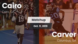 Matchup: Cairo  vs. Carver  2019