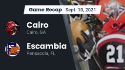 Recap: Cairo  vs. Escambia  2021