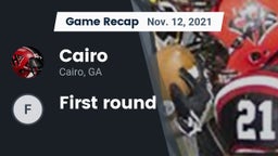 Recap: Cairo  vs. First round 2021