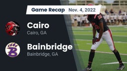 Recap: Cairo  vs. Bainbridge  2022