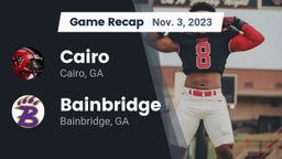Recap: Cairo  vs. Bainbridge  2023