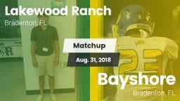 Matchup: Lakewood Ranch High vs. Bayshore  2018