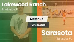 Matchup: Lakewood Ranch High vs. Sarasota  2018