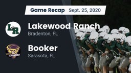 Recap: Lakewood Ranch  vs. Booker  2020