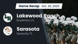 Recap: Lakewood Ranch  vs. Sarasota  2020