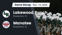 Recap: Lakewood Ranch  vs. Manatee  2020
