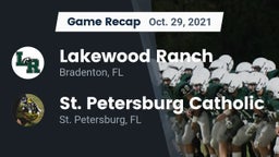 Recap: Lakewood Ranch  vs. St. Petersburg Catholic  2021
