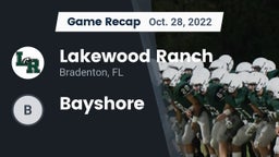Recap: Lakewood Ranch  vs. Bayshore  2022
