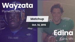 Matchup: Wayzata  vs. Edina  2016