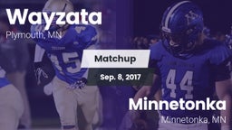 Matchup: Wayzata  vs. Minnetonka  2017
