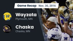 Recap: Wayzata  vs. Chaska  2016