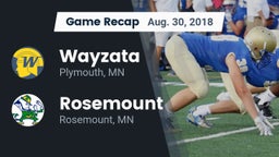 Recap: Wayzata  vs. Rosemount  2018