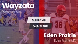 Matchup: Wayzata  vs. Eden Prairie  2018