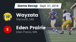 Recap: Wayzata  vs. Eden Prairie  2018