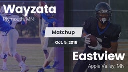 Matchup: Wayzata  vs. Eastview  2018
