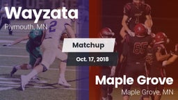 Matchup: Wayzata  vs. Maple Grove  2018