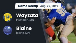 Recap: Wayzata  vs. Blaine  2019
