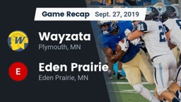 Recap: Wayzata  vs. Eden Prairie  2019