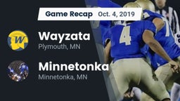 Recap: Wayzata  vs. Minnetonka  2019
