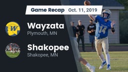 Recap: Wayzata  vs. Shakopee  2019