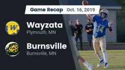 Recap: Wayzata  vs. Burnsville  2019