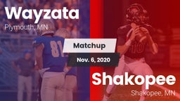 Matchup: Wayzata  vs. Shakopee  2020