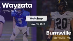 Matchup: Wayzata  vs. Burnsville  2020