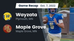 Recap: Wayzata  vs. Maple Grove  2022