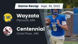 Recap: Wayzata  vs. Centennial  2022