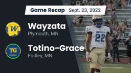 Recap: Wayzata  vs. Totino-Grace  2022