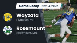 Recap: Wayzata  vs. Rosemount  2022
