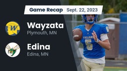 Recap: Wayzata  vs. Edina  2023